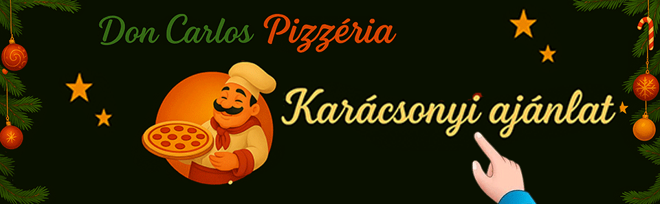 Don Carlos Pizzéria - Online rendelés - Házhoz szállítás